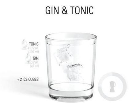 drink gin & tonic